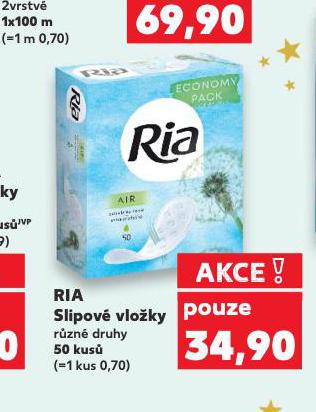 RIA SLIPOVÉ VLOŽKY