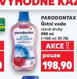 PARODONTAX ÚSTNÍ VODA