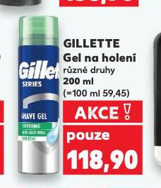 GILLETTE GEL NA HOLENÍ