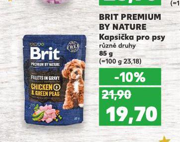 BRIT PREMIUM BY NATURE KAPSIČKA PRO PSY