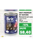 BRIT PREMIUM BY NATURE KONZERVA PRO PSY