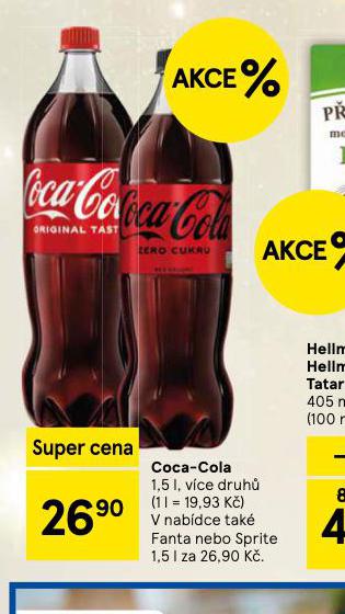 COCA COLA, FANTA, SPRITE