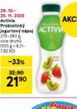 ACTIVIA PROBIOTICK JOGURTOV NPOJ