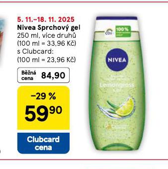 NIVEA SPRCHOV GEL