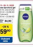 NIVEA SPRCHOV GEL