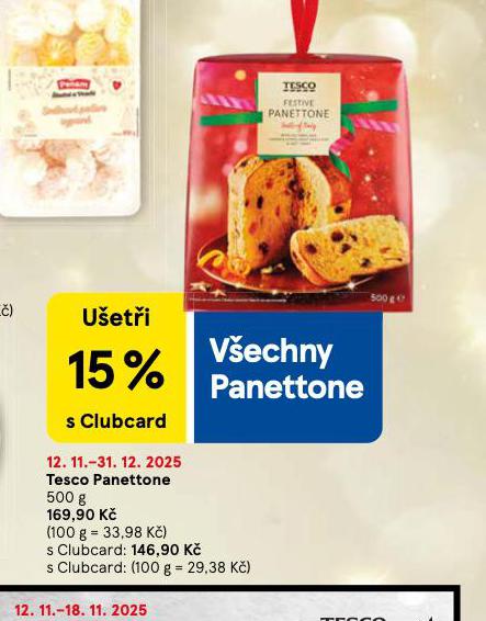 TESCO PANETTONE
