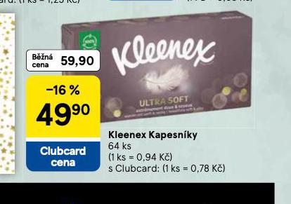 KLEENEX KAPESNKY