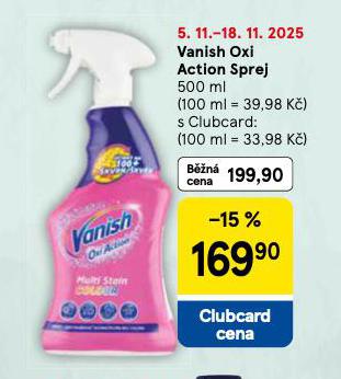 VANISH OXI ACTION SPREJ