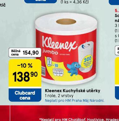 KLEENEX KUCHYŇSKÉ UTĚRKY
