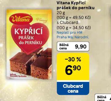 VITANA KYPC PREK DO PERNKU