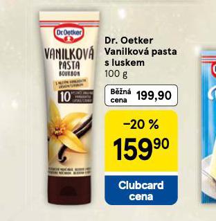 DR. OETKER VANILKOV PASTA S LUSKEM
