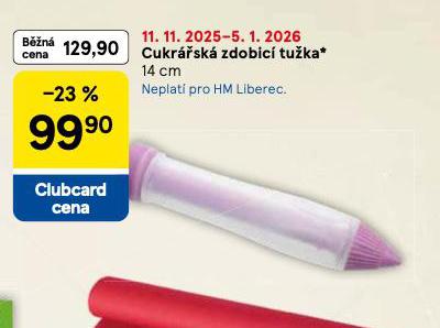 CUKRÁŘSKÁ ZDOBICÍ TUŽKA