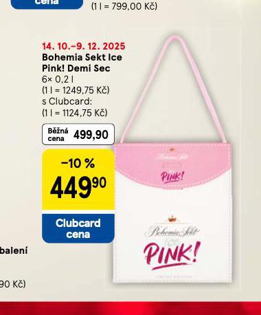 BOHEMIA SEKT ICE PINK! DEMI SEC