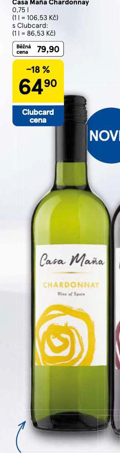 CASA MAŇA CHARDONNAY