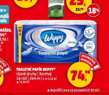 WIPPY TOALETN PAPR