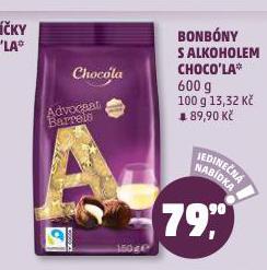 BONBNY S ALKOHOLEM CHOCO'LA