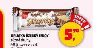 OPLATKA JIZERKY ENJOY