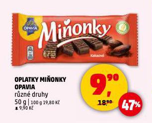 OPLATKY MIONKY OPAVIA