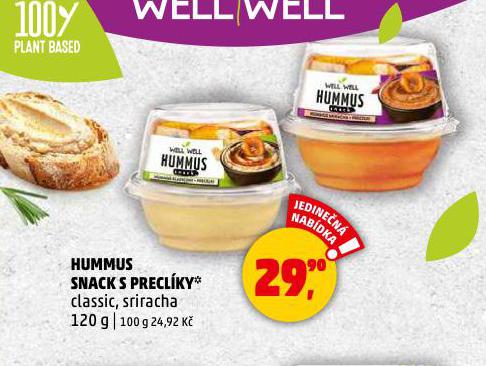 HUMMUS SNACK S PRECLKY