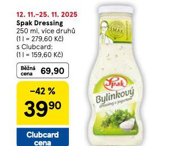 SPAK DRESSING