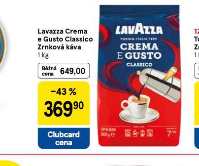 LAVAZZA CREMA E GUSTO CLASSICO ZRNKOV KVA