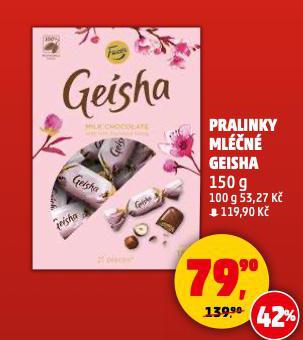 PRALINKY MLN GEISHA