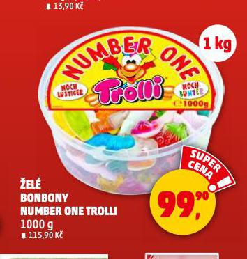 EL BONBONY NUMBER ONE TROLLI