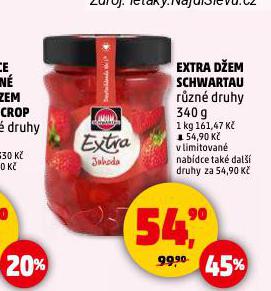 SCHWARTAU EXTRA DŽEM