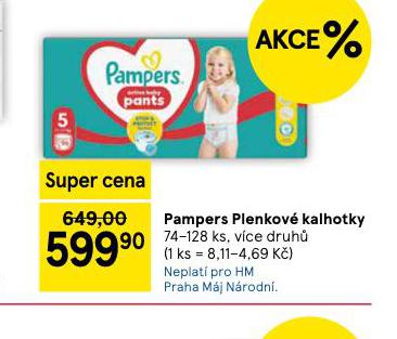 PAMPERS DTSK PLENKY