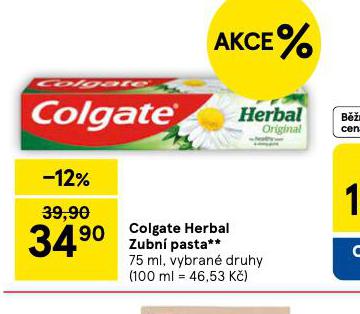COLGATE HERBAL ZUBN PASTA