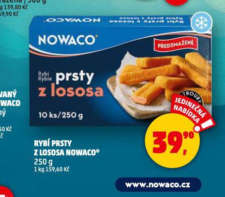 RYB PRSTY Z LOSOSA NOWACO