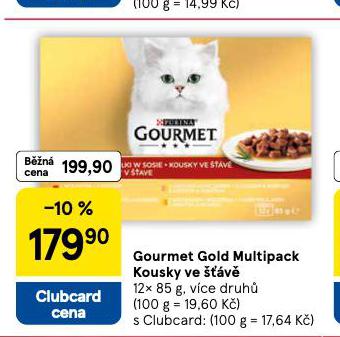 GOURMTE GOLD MULTIPACK KOUSKY VE V