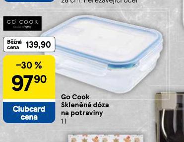 GO COOK SKLENN DZA NA POTRAVINY