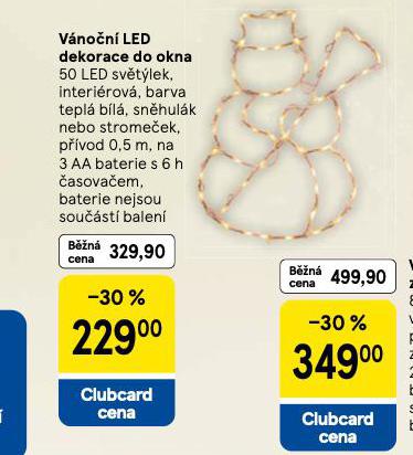 VNON LED DEKORACE DO OKNA