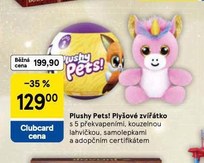 PLUSHY PETS! PLYOV ZVTKO