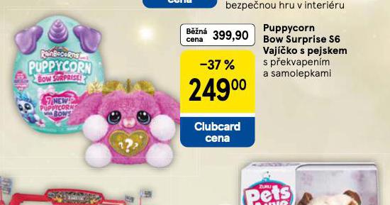 PUPPYCORN BOW SURPRISE S6 VAJKO S PEJSKEM