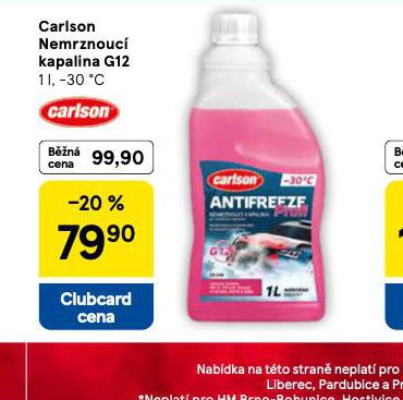 CARLSON NEMRZNOUCÍ KAPALINA G12