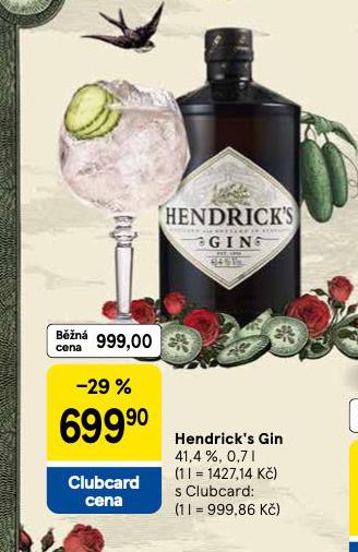 HENDRICKS GIN