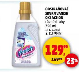 VANISH OXI ACTION ODSTRAOVA SKVRN