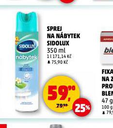 SIDOLUX SPREJ NA NBYTEK