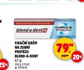 BLEND A DENT FIXAN KRM NA ZUBN PROTZU