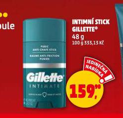 GILLETTE INTIMN STICK