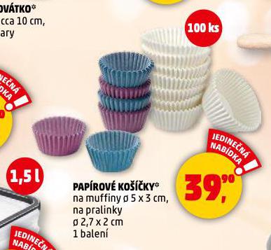 PAPÍROVÉ KOŠÍČKY