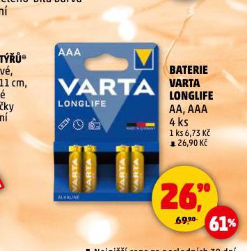 VARTA BATERIE