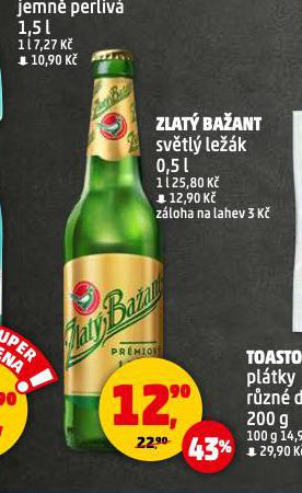 PIVO ZLAT BAANT