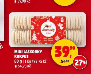MINI LASKONKY KORPUS