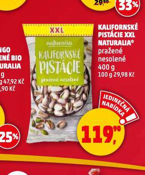 KALIFORNSK PISTCIE NATURALIA