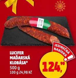 LUCIFER MAĎARSKÁ KLOBÁSA