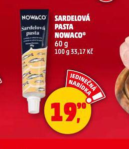 SARDELOV PASTA NOWACO