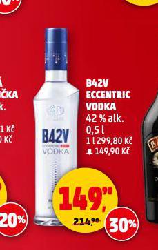 B42V ECCENTRIC VODKA